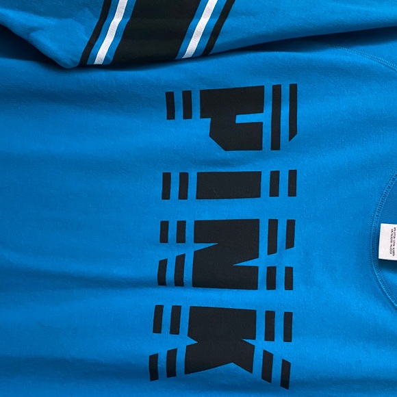 PINK Victoria's Secret Teal Sweatshirt NWOT - Picture 3 of 5